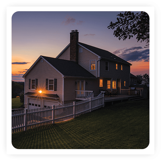 estate sunset